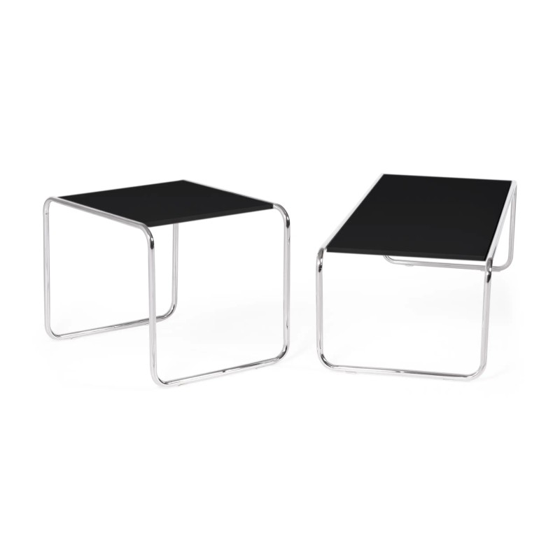 Inspiratie set Tafels Laccio Breuer | Bauhaus Design | Salon- & Bijzettafels