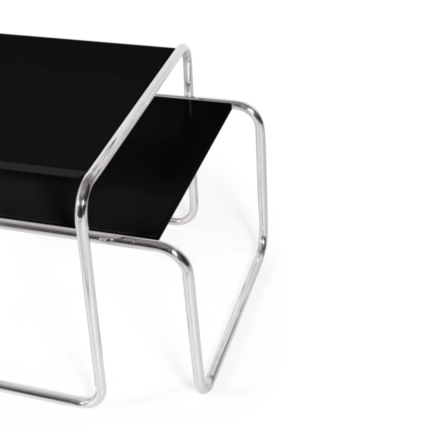 Inspiración conjunto Mesas Laccio Breuer | Diseño Bauhaus | Mesa Centro y Auxiliar