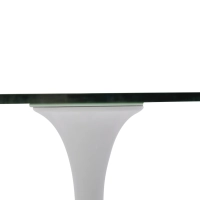 Pöytä Tulip lasipöytä 90 cm | Moderni ja tyylikäs | Mobelarium