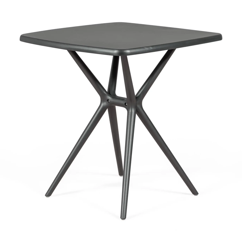 Zahradní stůl Moises 72 cm | Moderní, lehký a pevný | Do interiéru i exteriéru