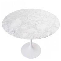 Stół projektowy Inspiration Tulip 100Ø z marmuru Carrara - projektowanie mebli