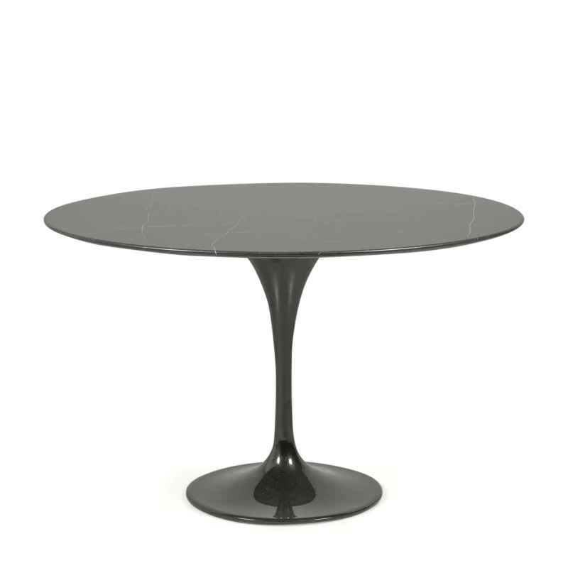Inspiration Esstisch Tulip aus schwarzem Marquina-Marmor