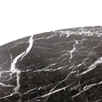 Ispirazione Tavolo design Tulip - in Marmo Marquina - Mobilie Design
