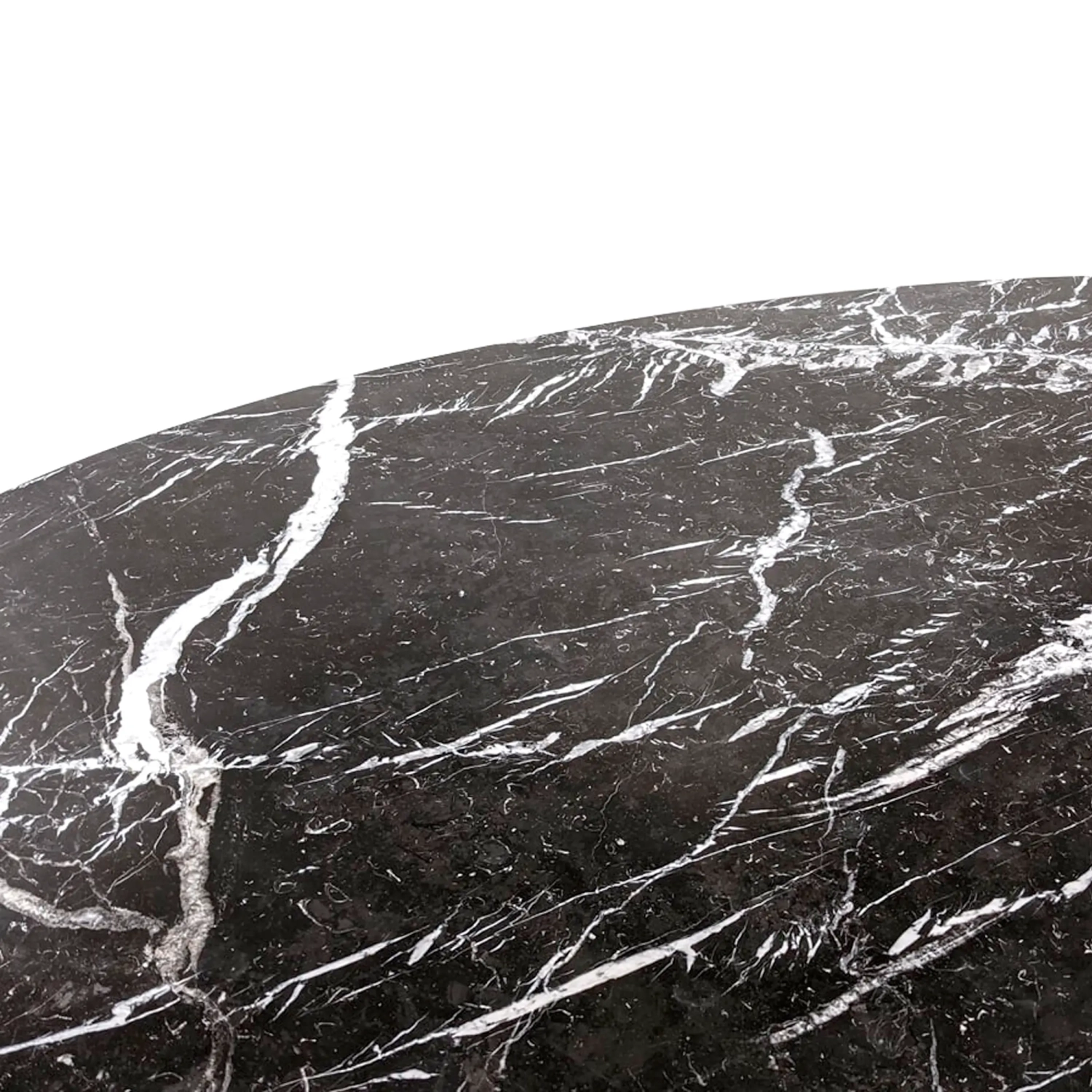Inspiration Tulip Ruokapöytä Marquina Marmorista - Designhuonekalut