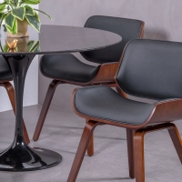 Inspiration Design table Tulip in Marquina Marble - Mueble Design