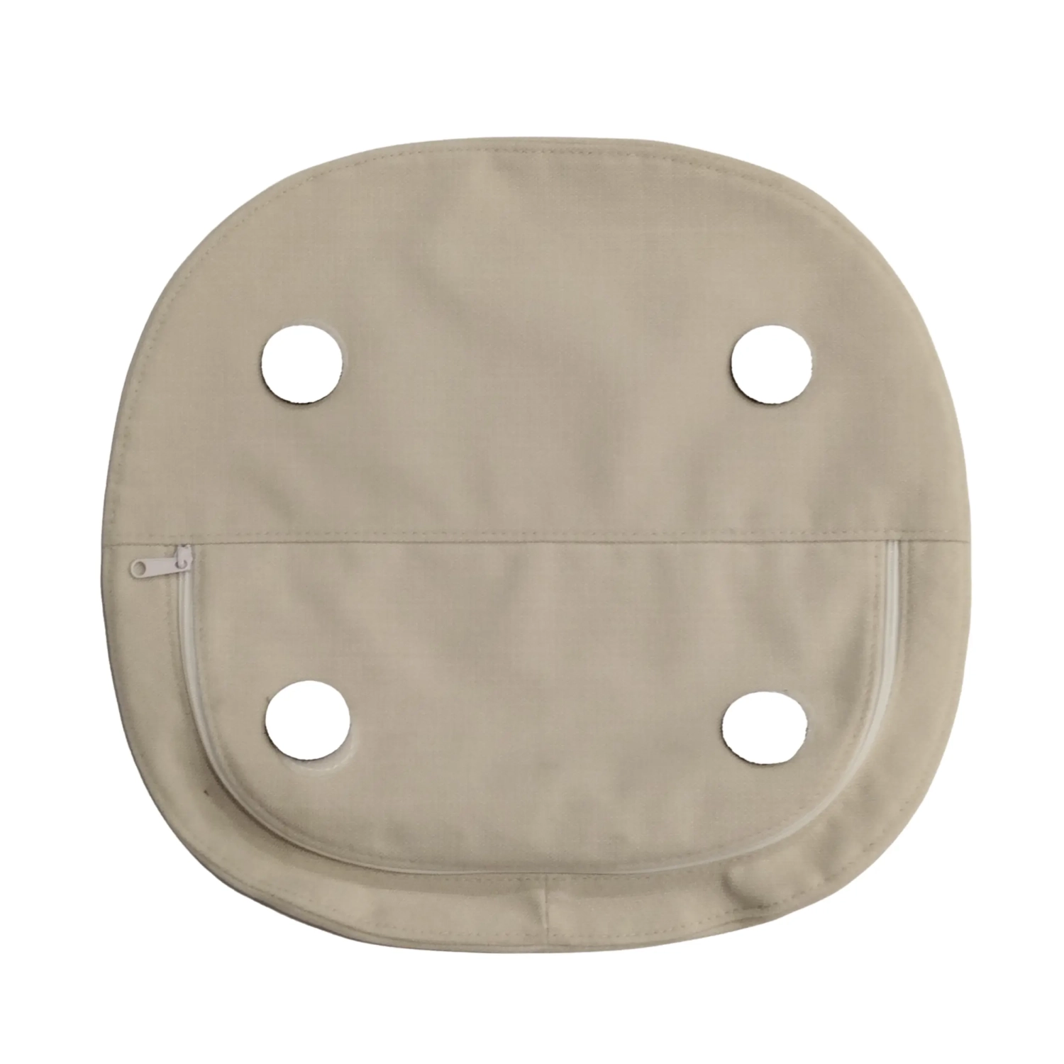 Copri cuscino per sedia Tulip Braccioli Cotone Copri cuscino in cotone | Ricambio in velcro lavabile