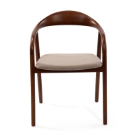 Warsow Nordic Chaise de salle à manger en bois naturel | Design élégant et confortable