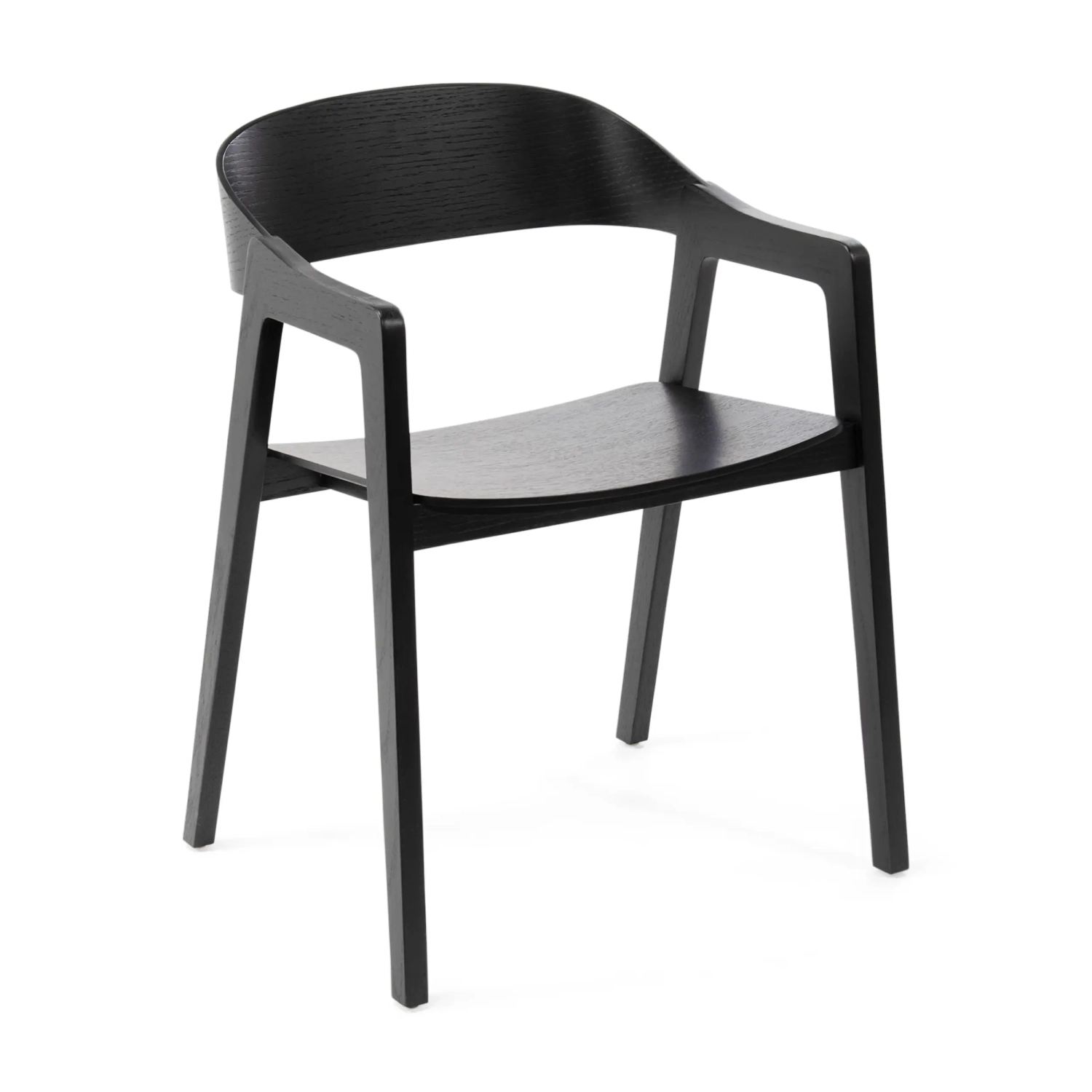Nordic Oak Oak Chair with Arms Soho | Scandinavian Minimalist Design