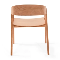 Scandinavische Eiken Stoel met Armen Soho | Scandinavisch Minimalistisch Ontwerp
