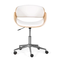 Burrow Bureaustoel - Houten bureaustoelen - Mobelarium