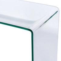 Konsolipöytä Ice Console : 12 mm kirkas karkaistu lasi