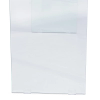 Nachtkastje Ice Console : 12 mm helder gehard glas