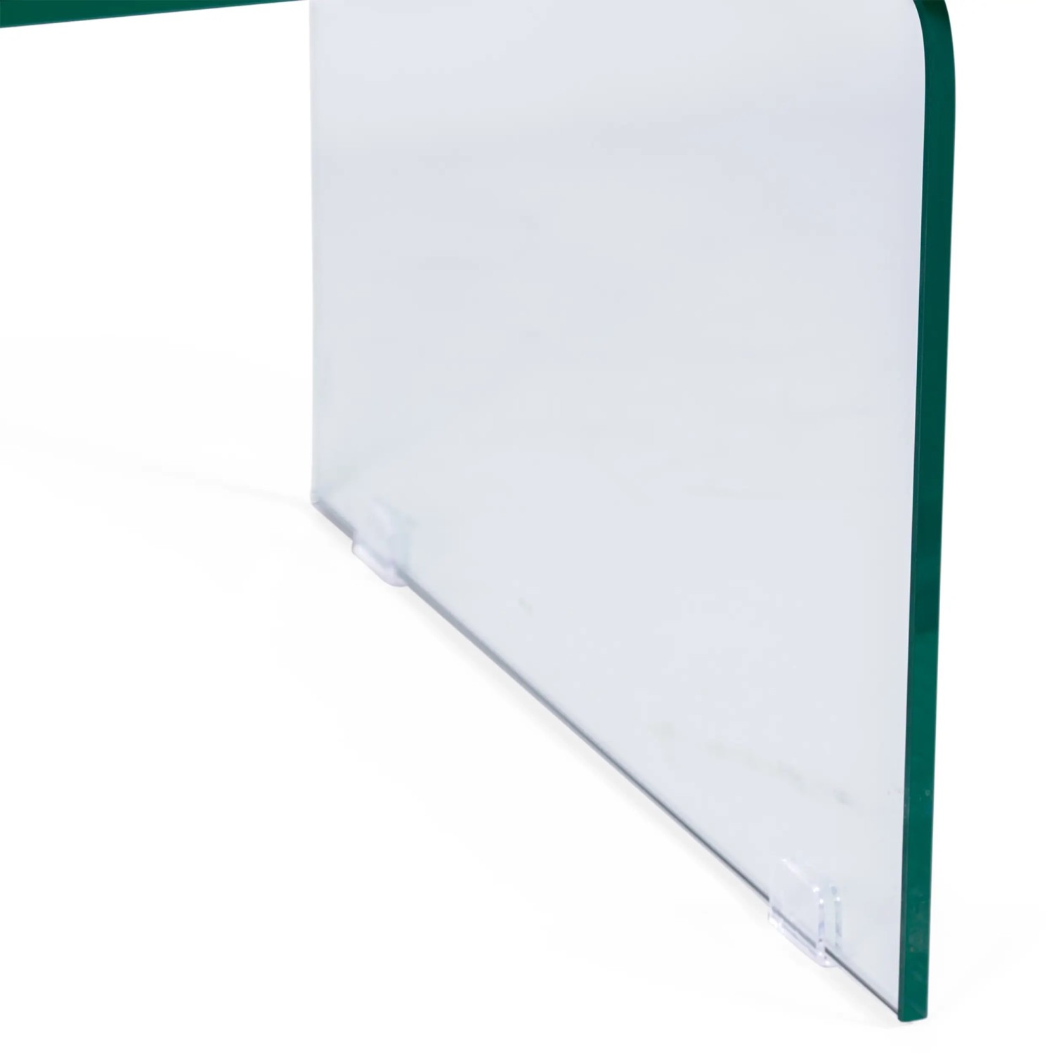 Coffee Ice Coffee Table : 12 mm transparent tempered glass