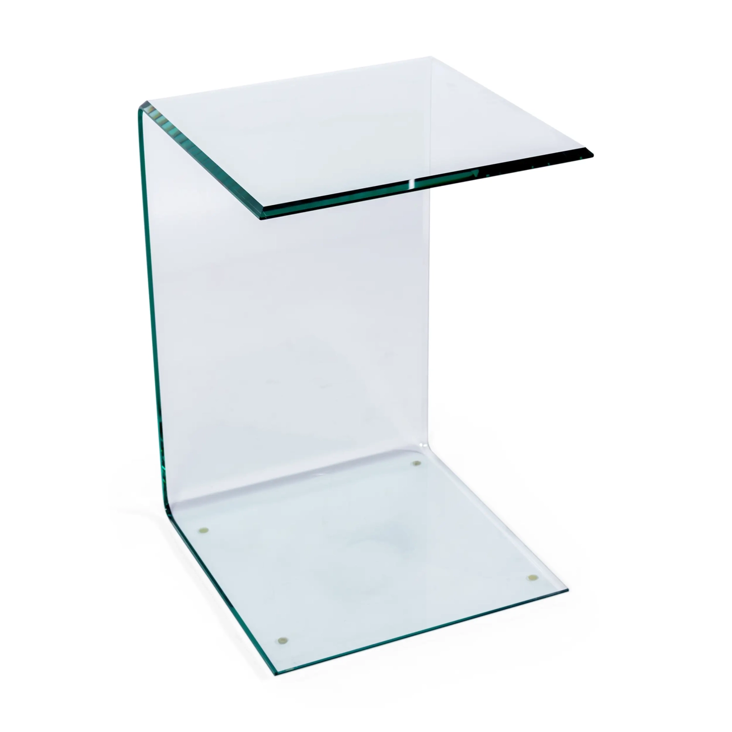 Ice Side Table | Beistelltisch und Couchtisch aus gehärtetem Glas