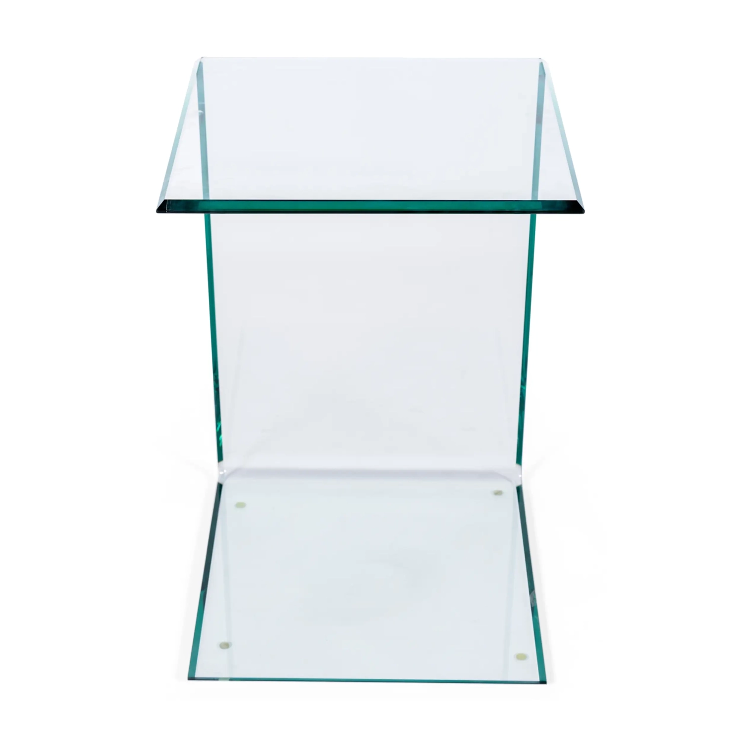 Ice Side Table | Table d'appoint et table basse en verre trempé