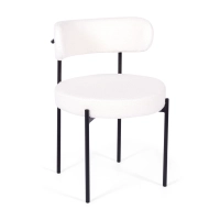 Cadeira Lenine estofada em veludo - design elegante e moderno 🪑