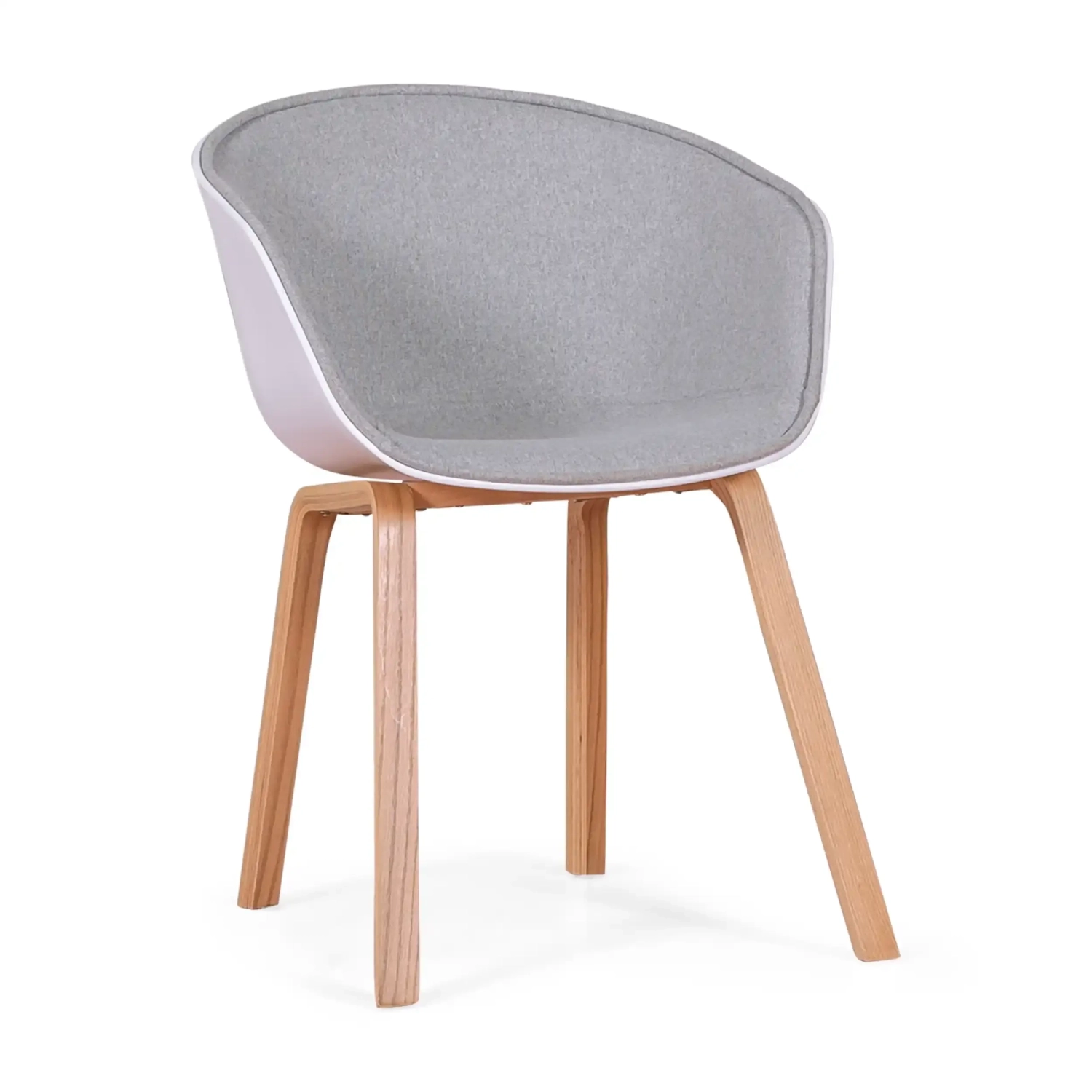 Daxer Duvet Chair gepolstert in Baumwolle - Mobelarium