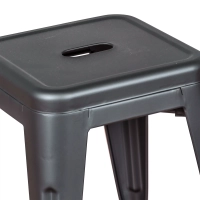 Stolička industrial Bistro 45CM Matt - Průmyslové židle a stoličky