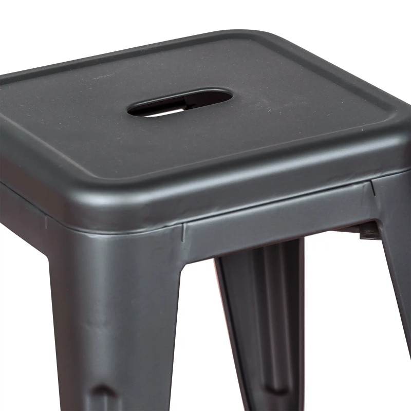 Pall industriell Bistro 45CM Matt - Stolar och pallar för industriellt bruk
