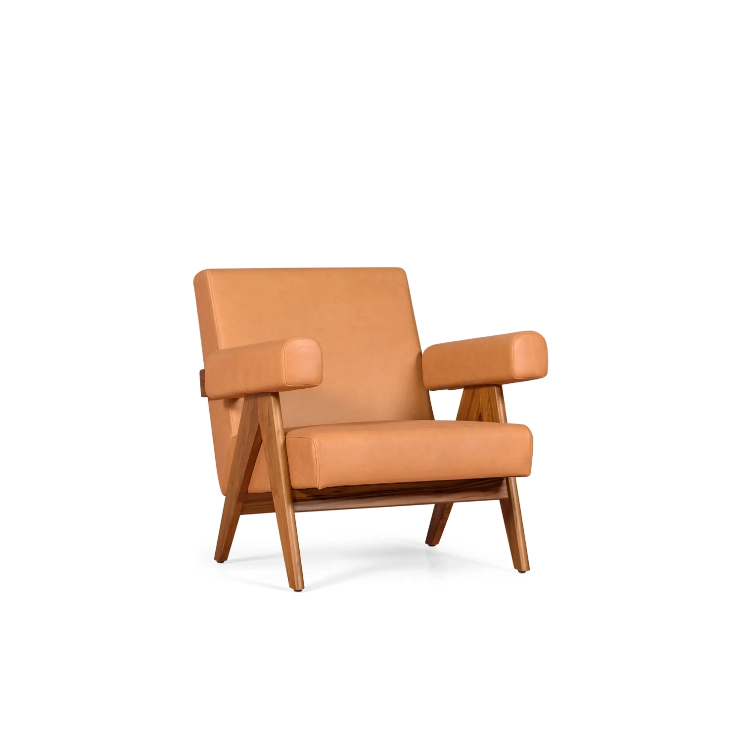 Sedia lounge comfort Compass - Eleganza retrò vintage - Mobilie Design