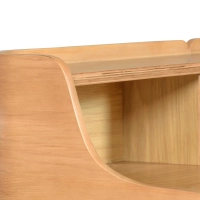 Tavolo da scrivania Oakland - Legno di quercia e design moderno - - Legno di quercia e design moderno Mobilie Design