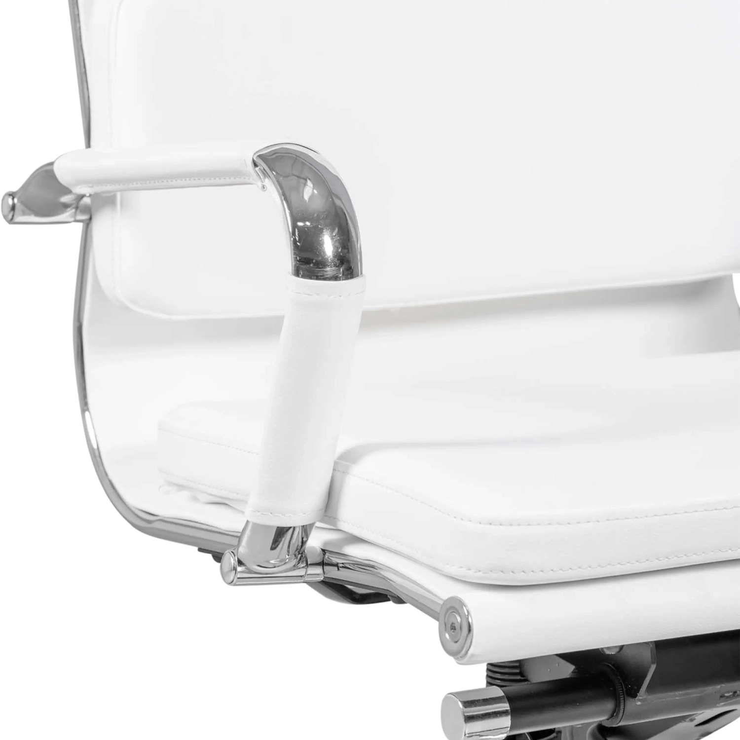 Cadeira de escritório estofada Task Design clássico e conforto moderno