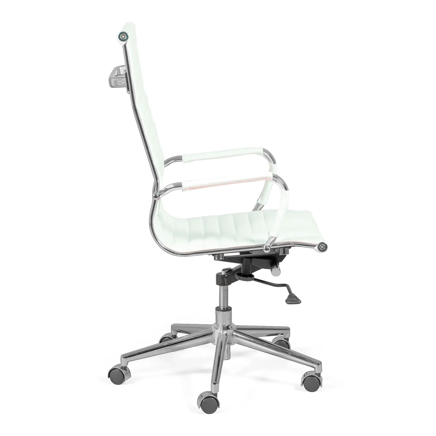 Silla de oficina Task respaldo alto | Ergonomía y diseño moderno en polipiel