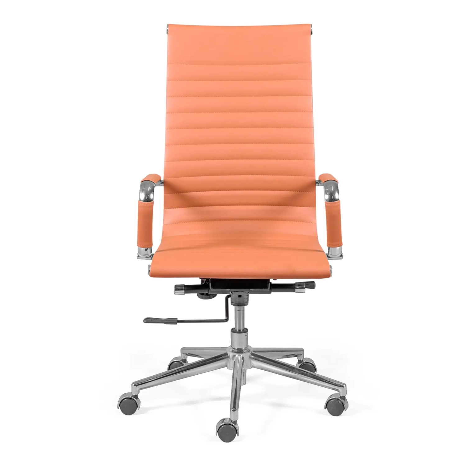 Chaise de bureau avec dossier haut | Ergonomie et design moderne en simili cuir