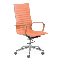 Sedia da ufficio operativa con schienale alto | Ergonomia e design moderno in similpelle