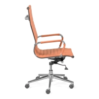 Task high back office chair : Ergonomics and modern design in eco-leather