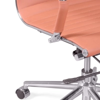 Pracovní kancelářská židle s vysokým opěradlem | Ergonomie a moderní design v imitaci kůže