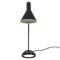 Lampada da tavolo Jhon | Design ispirato ad Arne Jacobsen in acciaio
