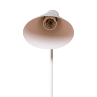 Lampada da terra Jhon | Design ispirato ad Arne Jacobsen in acciaio