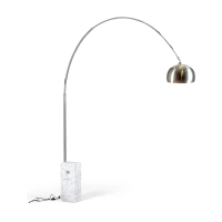 Manhattanin kattokruunu terästä ja Carrara-marmoria | Moderni design-valaistus