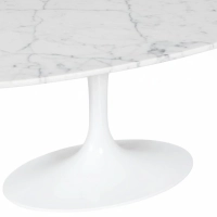 Stolik kawowy Inspiration Tulip z marmuru Carrara - projektowanie mebli