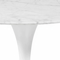 Inspiration Table Basse Tulip en Marbre de Carrare - Meubles Concept