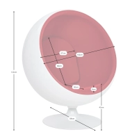 Poltrona Ball Replica in Cashmere - Poltrone Moderne - Mobile Design