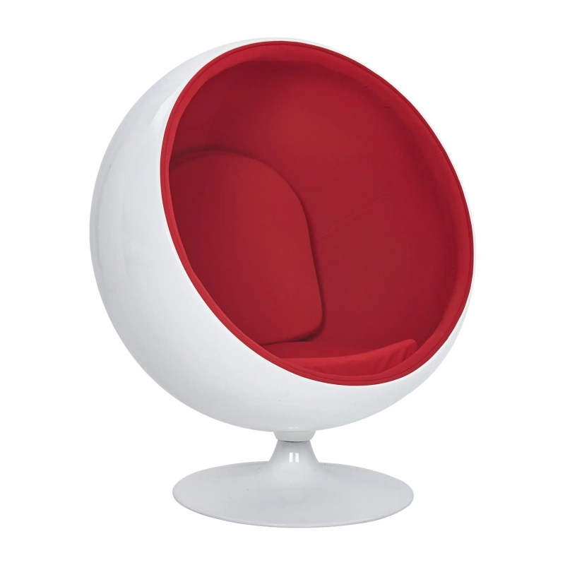 Replica balstoel in kasjmier - moderne fauteuils - designmeubels