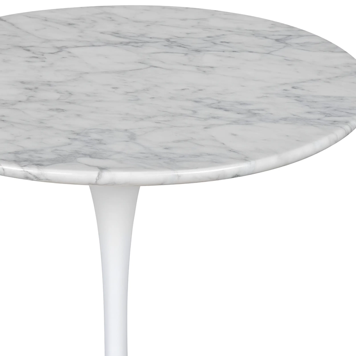 Tavolino Inspiration Tulip Side Marmo di Carrara Ø50 cm | Mobilie Design