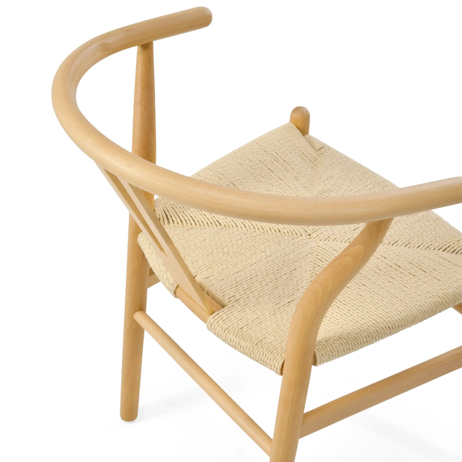 Sedia Wishbone CH24 Inspirazione Faggio - Sedie Scandinave