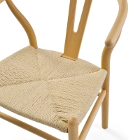 Sedia Wishbone CH24 Inspirazione Faggio - Sedie Scandinave