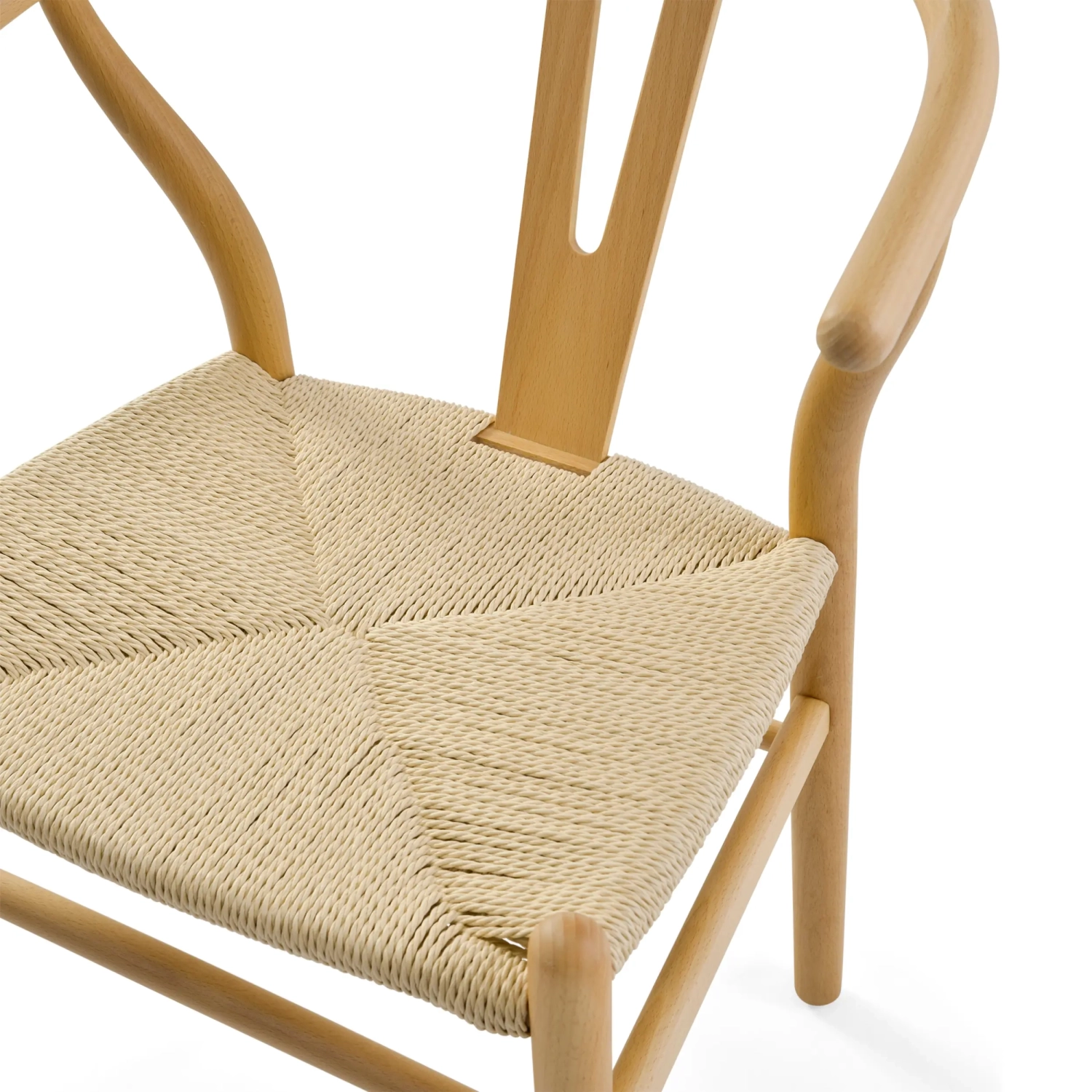 Sedia Wishbone CH24 Inspirazione Faggio - Sedie Scandinave