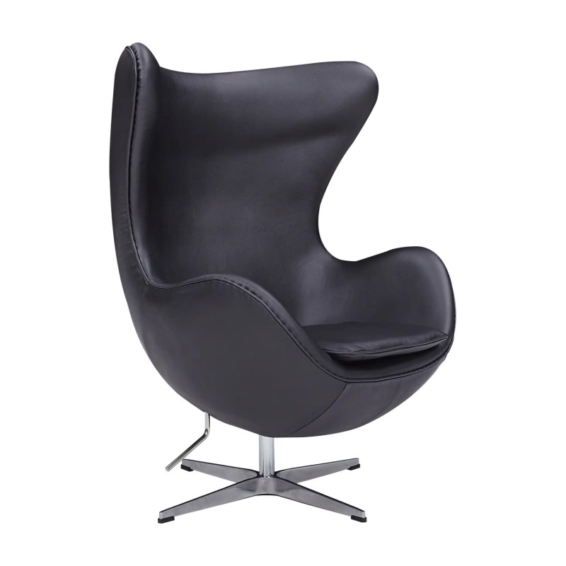 Egg Chair Leder Inspiration - Modern Sessel Premium - Mobelarium