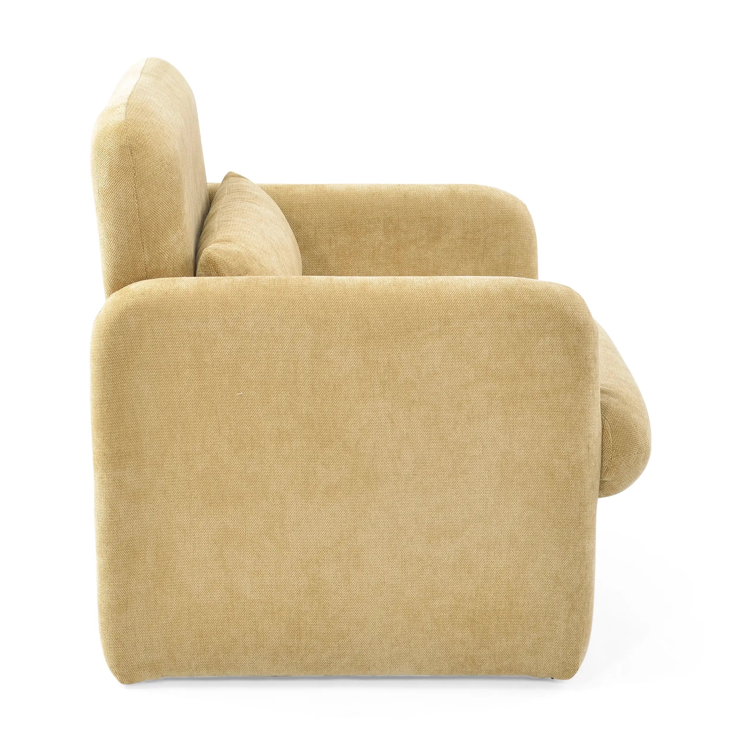 Bristol minimalistische gestoffeerde fauteuil bekleed met schuim met hoge dichtheid
