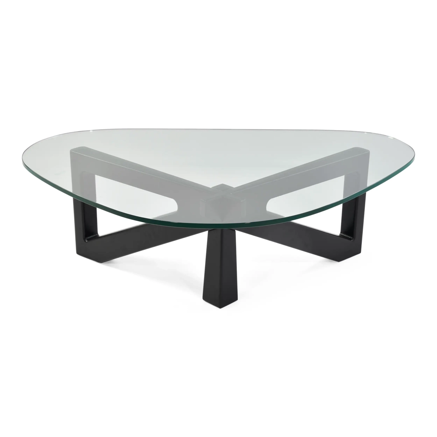 Tavolino di design in vetro temperato - Nodda