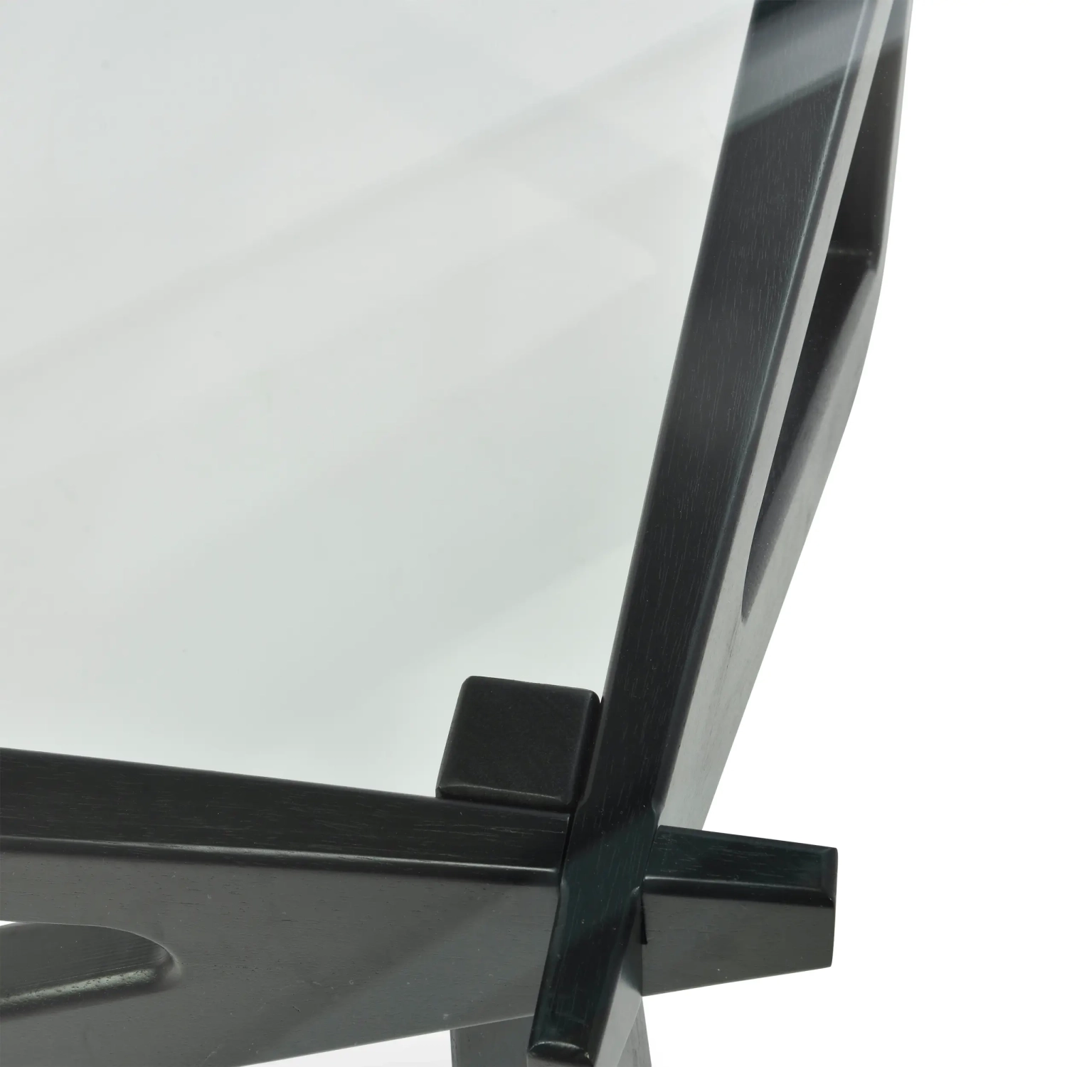 Design coffee table in tempered glass - Nodda
