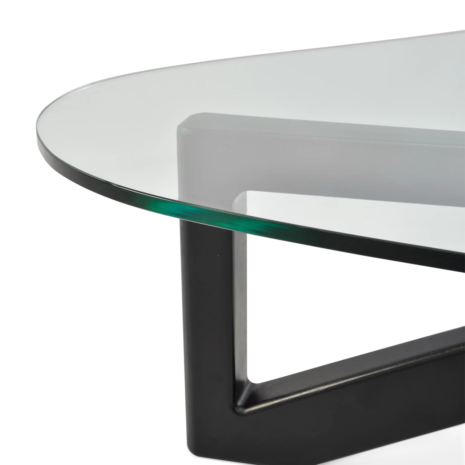 Design salontafel van gehard glas - Nodda