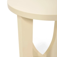 Tavolino in legno Flop | Design laccato rotondo 40 cm