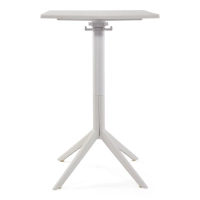 Table haute pliante en plastique pour l'extérieur - Moises