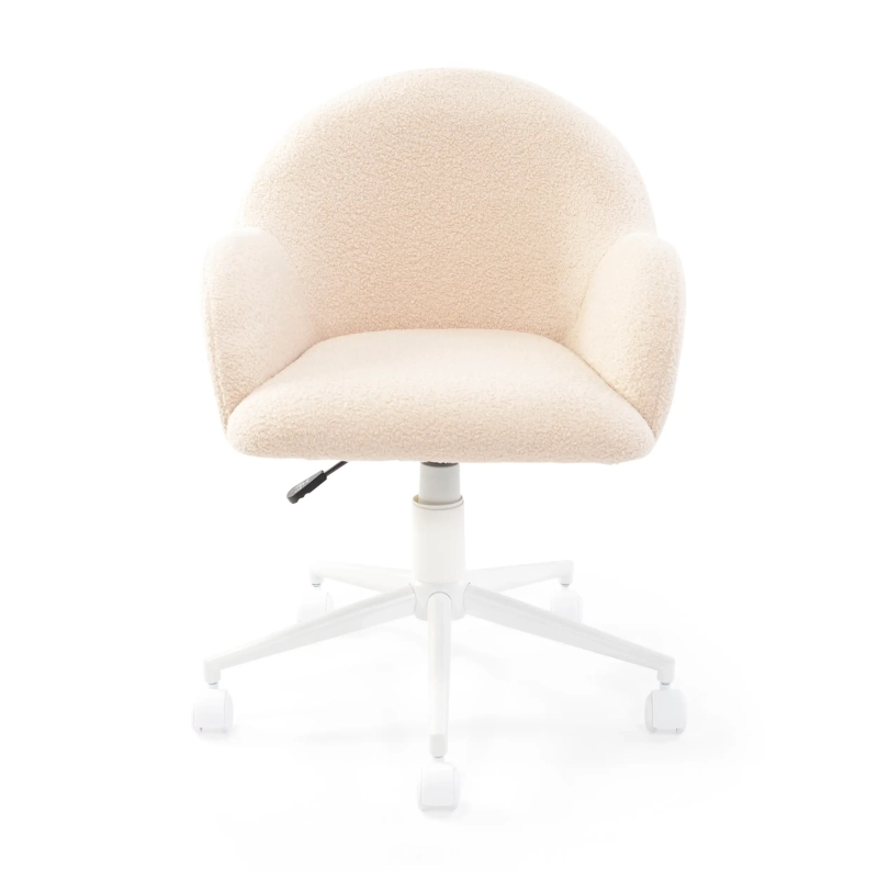 Silla de oficina bouclé con altura regulable - Notorius